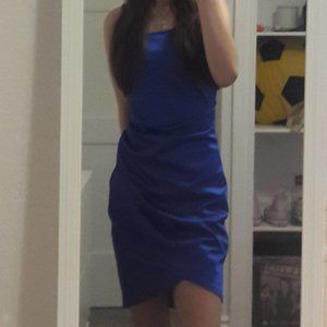 Brand New Beautiful Blue Mini Hoco Dress